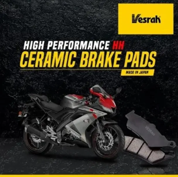 Yamaha R15 V2 Rear Brake Pad By Vesrah ( Ceramic) Sd-167 1