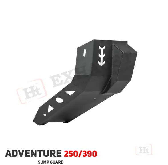 Sump Guard For Ktm Adventure 250,390 – Sb 820 – Ht Exhaust 1