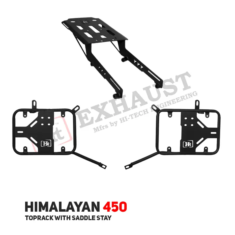 Toprack With Saddle Stay For Himalayan 450 – Hm 406 / Ht Exhaust 1