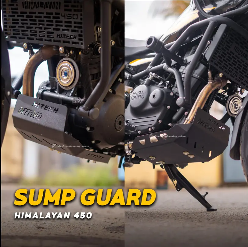 Sump Guard For Himalayan 450 – Hm 407 / Ht Exhaust 1