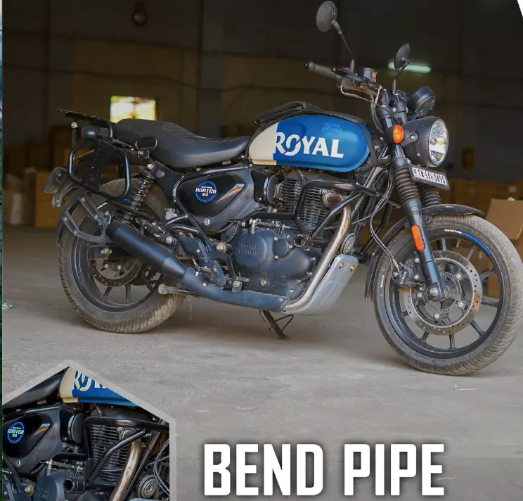 Bend Pipe For Hunter 350 – Sb 500 / Ht Exhaust 1