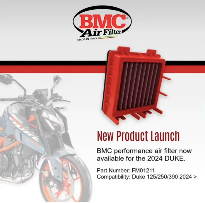 Bmc Air Filter For Ktm Duke 390 Gen 3- Fm01211 1