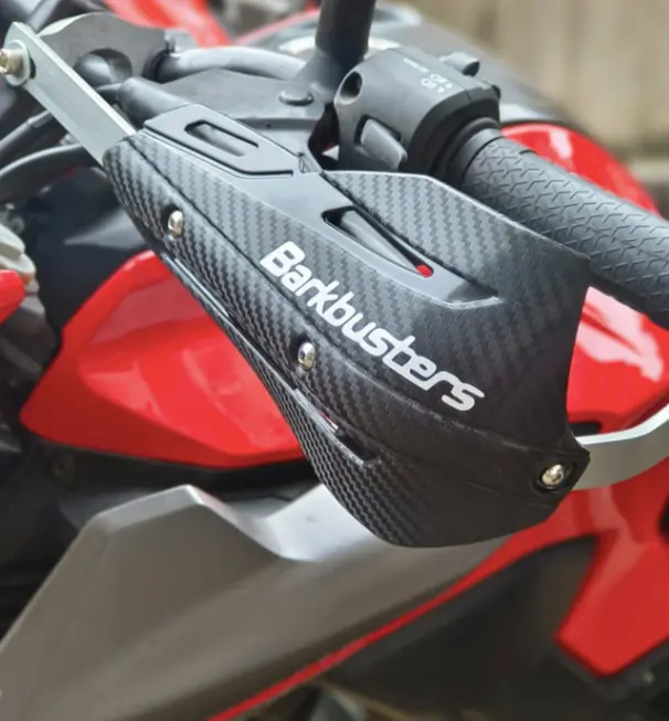 Bark Buster Metal Handguard(Black) - Hand Protector For Universal Motorycles  Hd33b 1