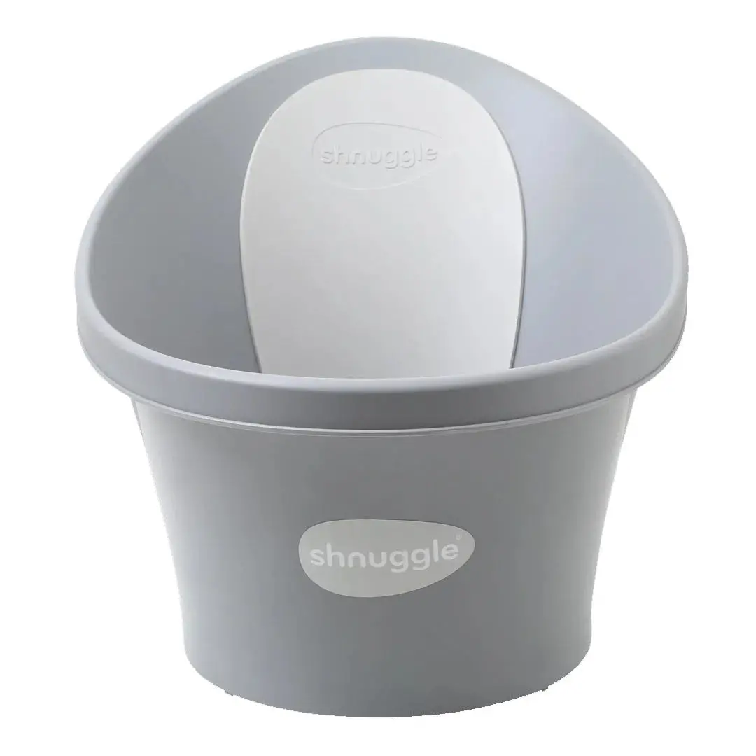 Shnuggle Baby Bath - Pebble Grey 1