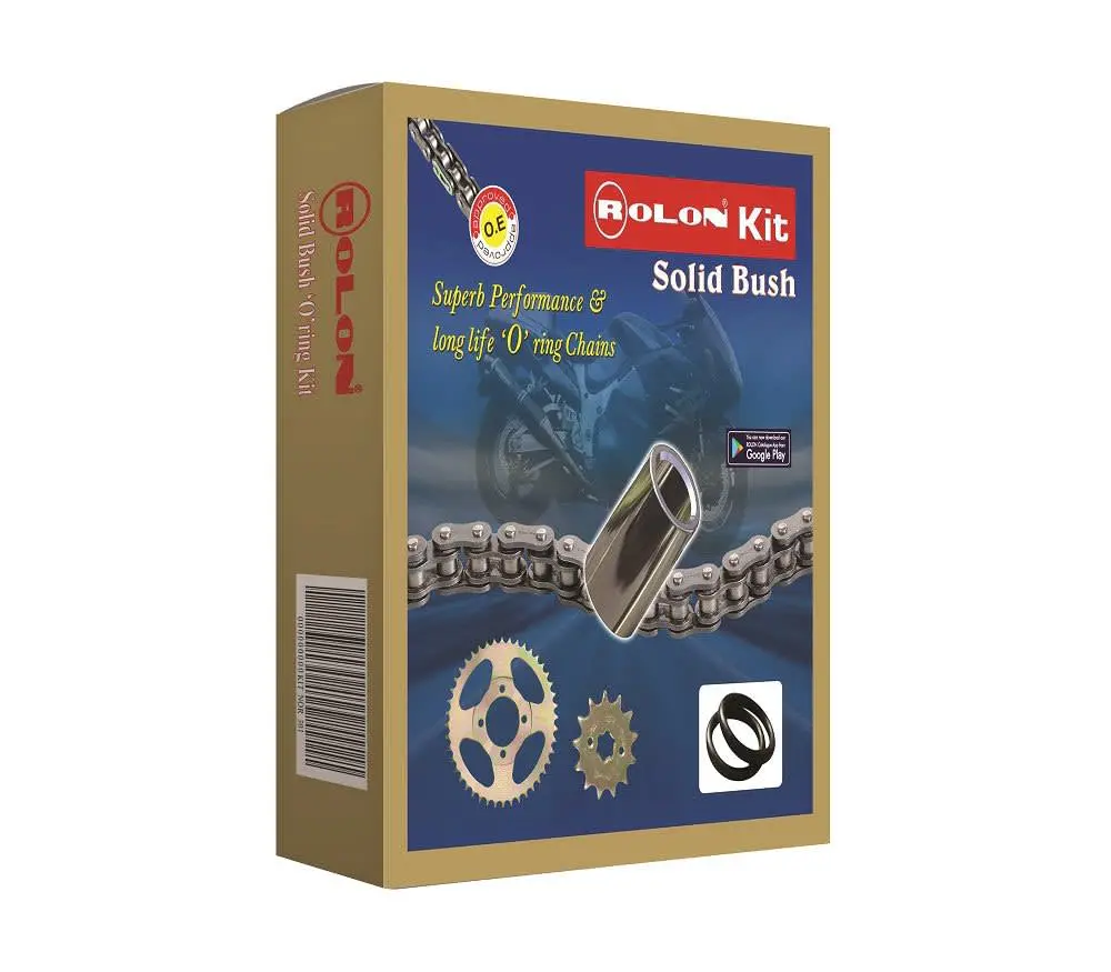 Apache Rtr 160 4V Chain Sprocket Kit By Rolon 1