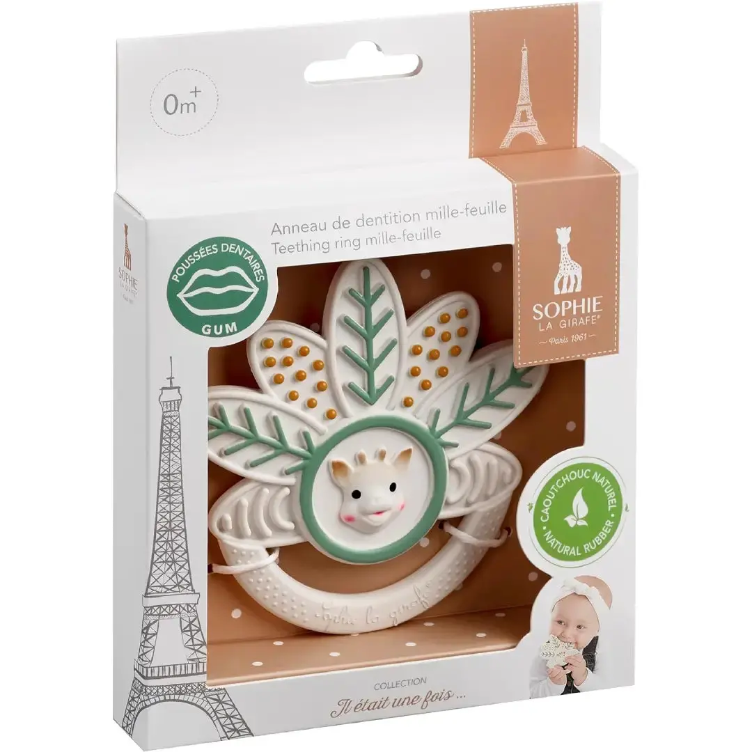 Sophie La Girafe® - Once Upon A Time 5 Senses Natural Rubber Teething Ring - Taste 1