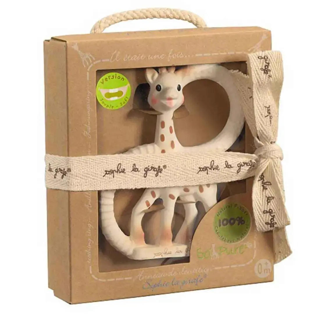 Sophie La Girafe® - So'pure Natural Rubber Teething Ring 1