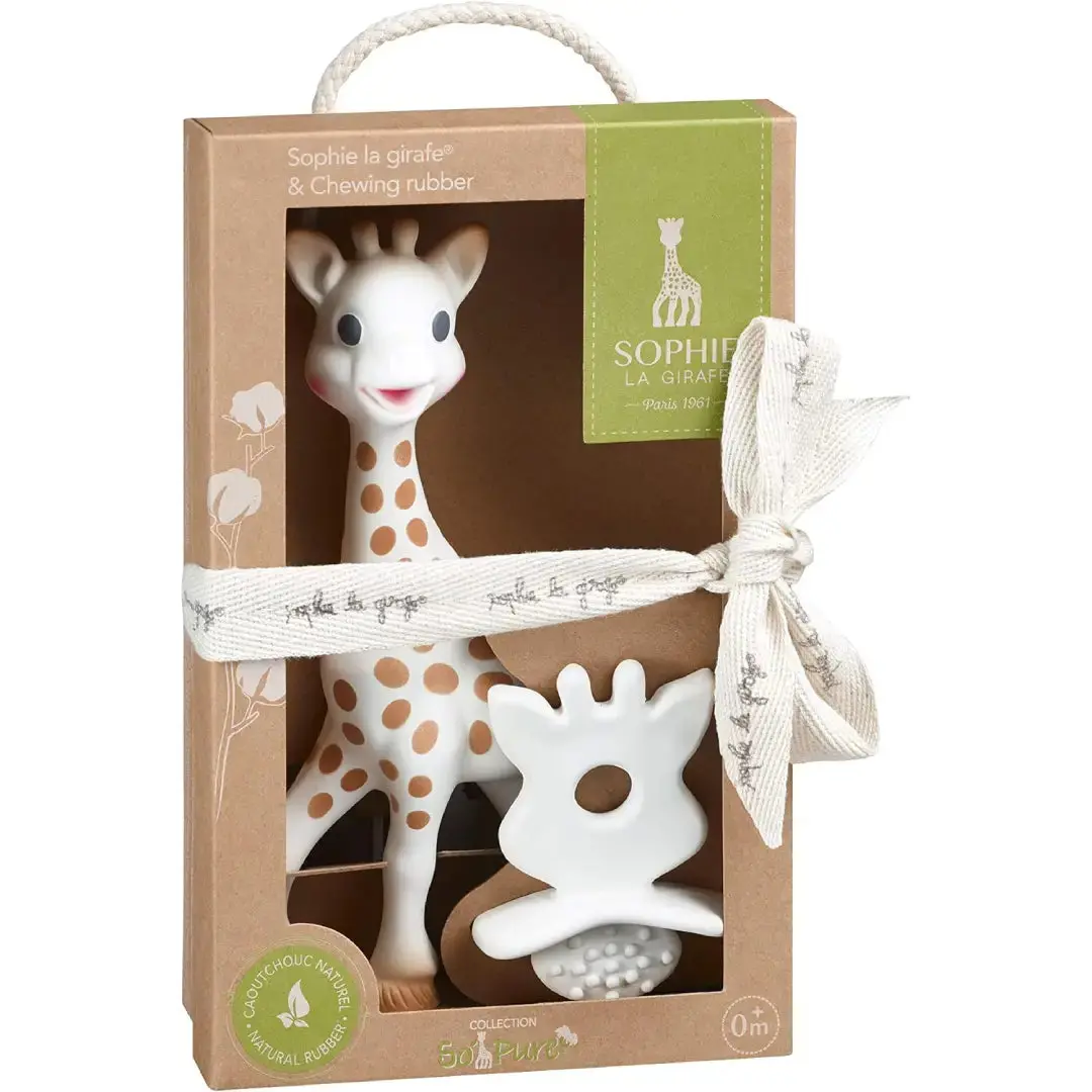 Sophie La Girafe® - So'pure Original Teether & Natural Teether Set 1