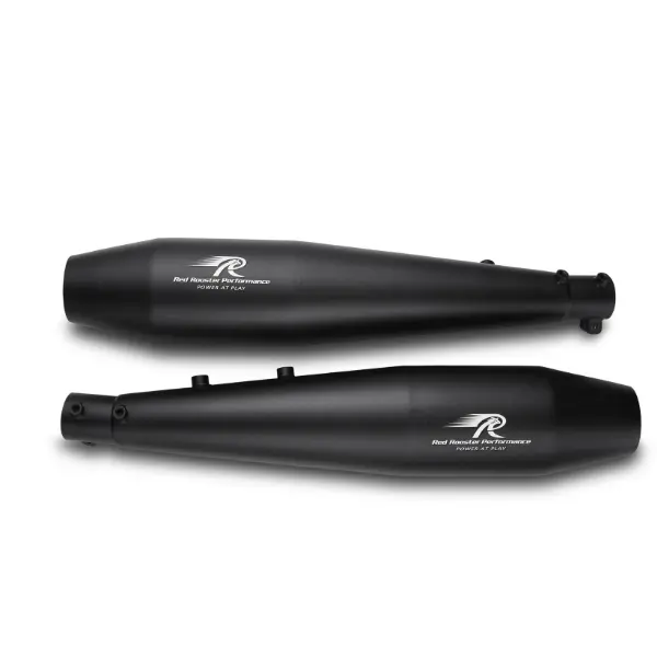 Red Rooster Performance Exhaust Stellar For Interceptor 650 /Continental Gt 650 - Black Matte 1