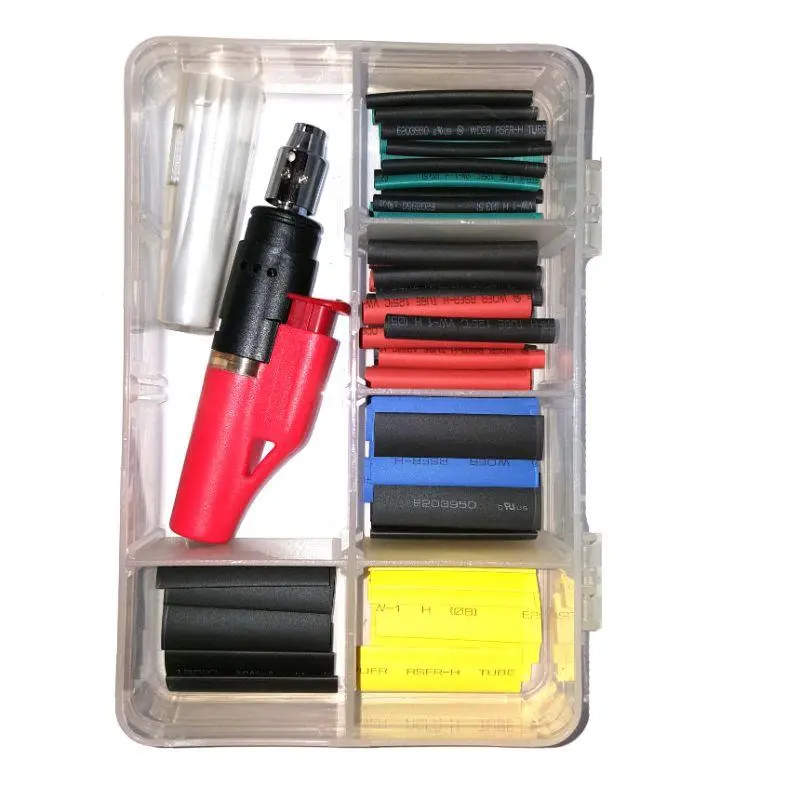 Trident Torch + Heat Shrink Tubing Kit 65 Piece Kit T684210 1