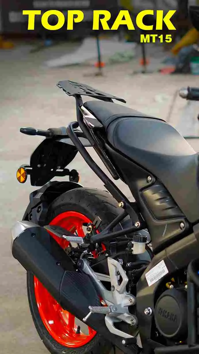 Combo 1 Mt-15 – Crash Guard + Top Rack  Ht Exhaust 1