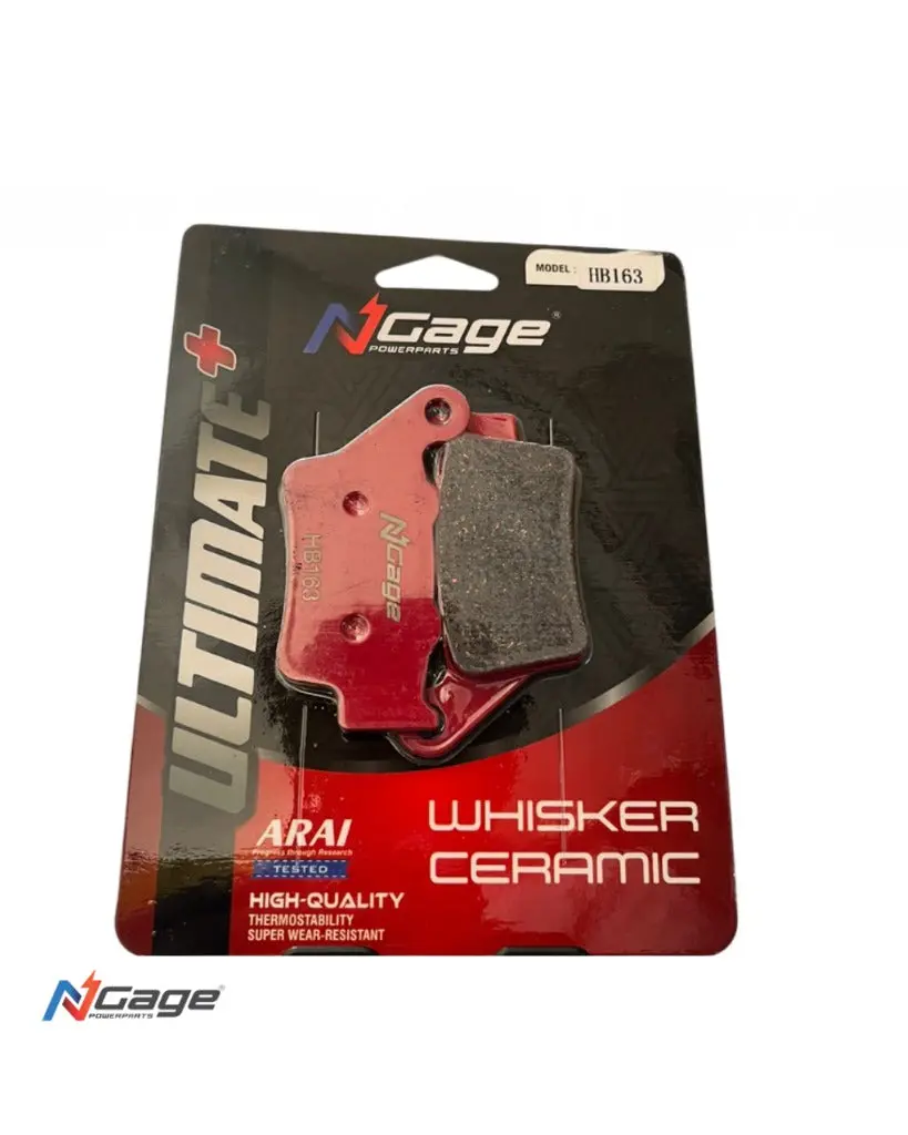 Tvs Apache Rr 310 | Rear Whisker Ceramic Ultimate + Brake Pads | Ngage Powerparts 1