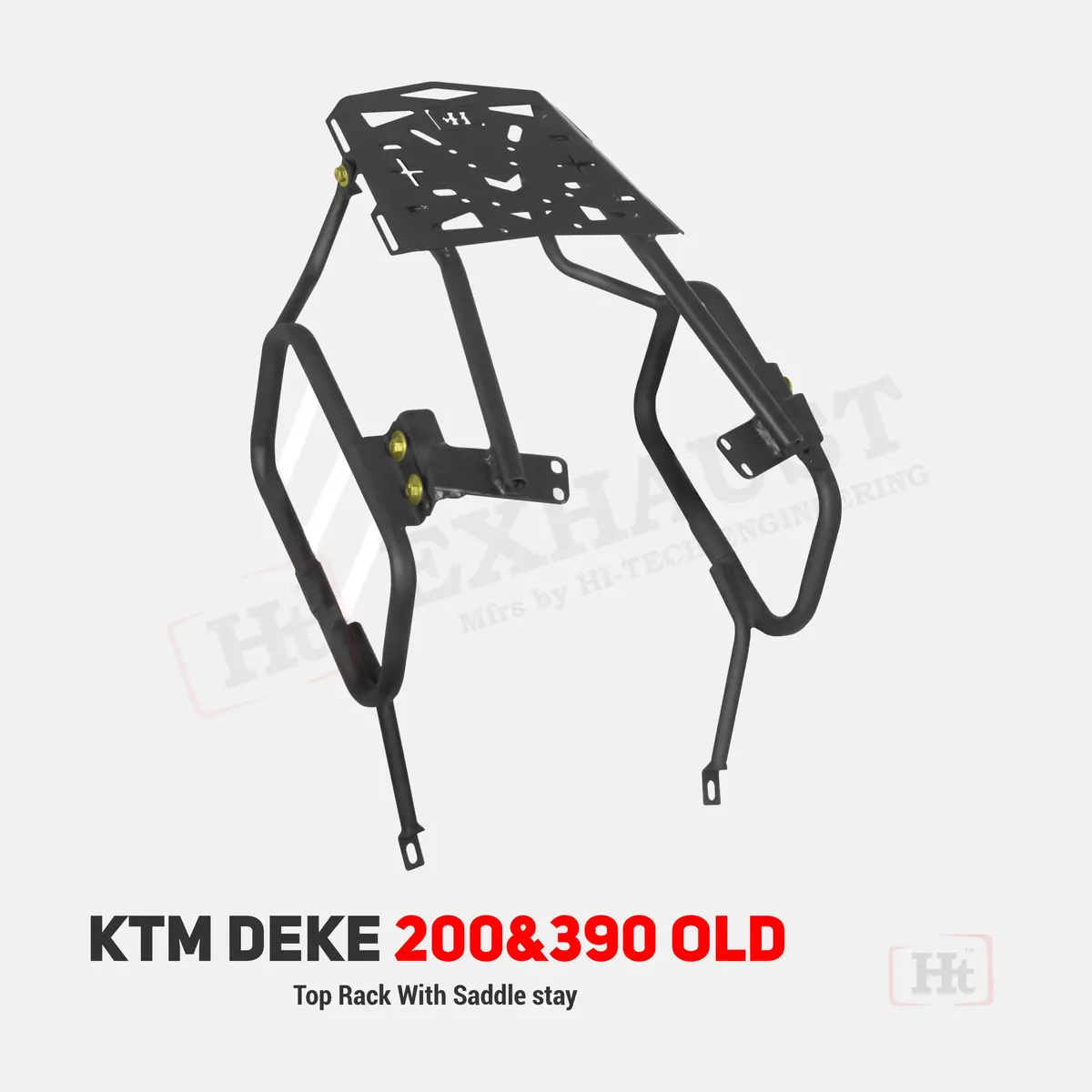 Big Top Rack And Saddle Stay For Duke 200,390 Old Model – Sb 748 / Ht Exhaust 1