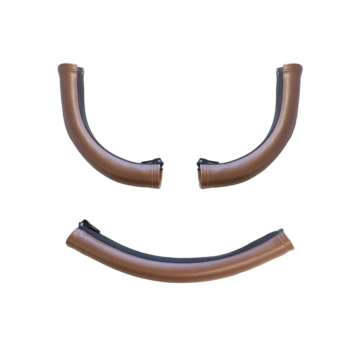 Star/Zira Leatherette Handle And Bumper Bar Cover Set 1