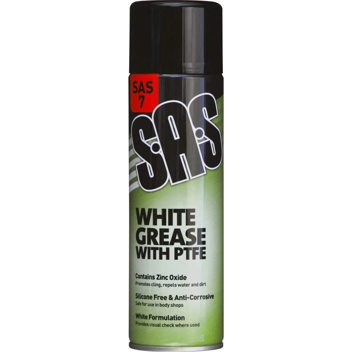 Sas7 White Grease With Ptfe Aerosol 500Ml. Pack Of 6. 1