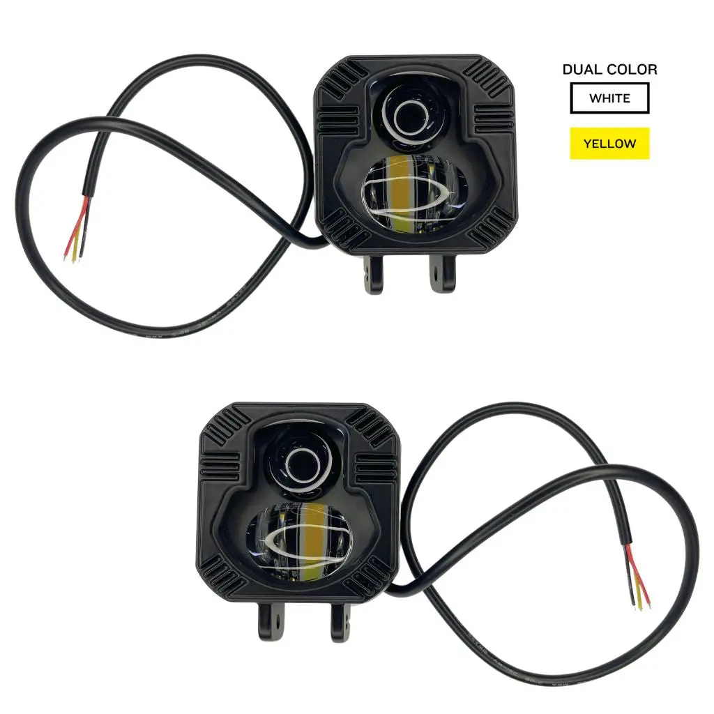Hjg Vista Dual Fog Lamp (White/Yellow) 1