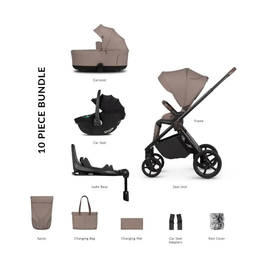 Venicci Claro 2 - 4In1 Tiago Bundle - Almond 1