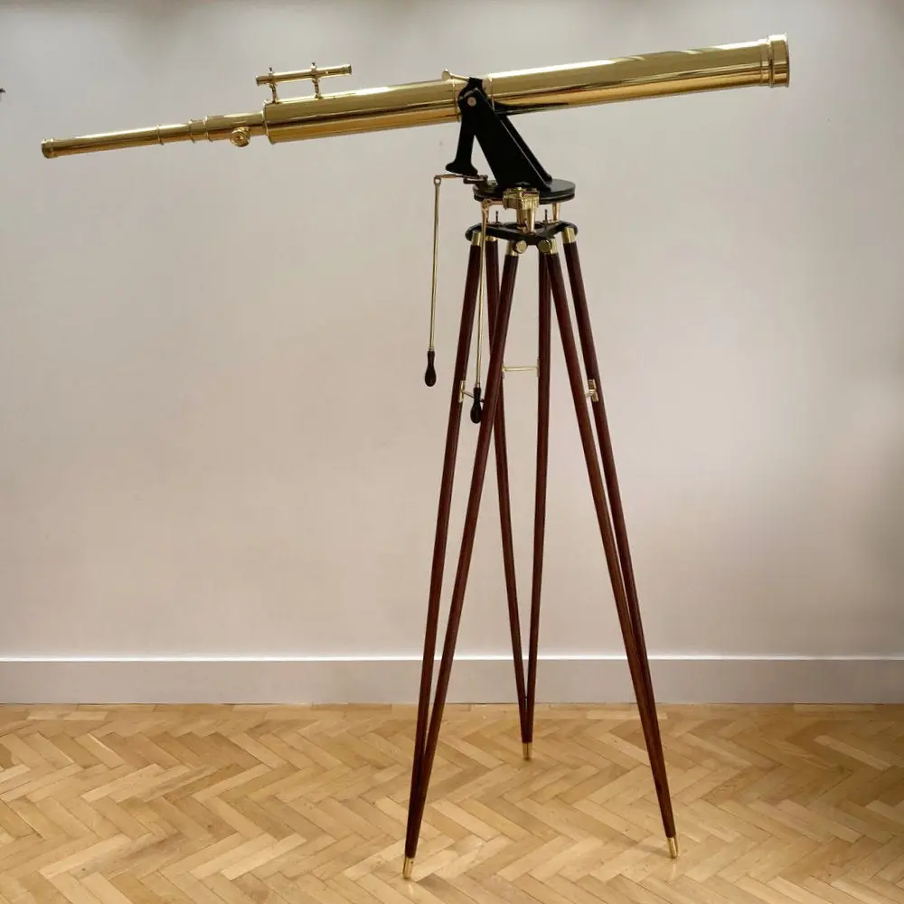 Mid Victorian Astronomical Telescope On Stand By John Browning 63 The Strand London 1