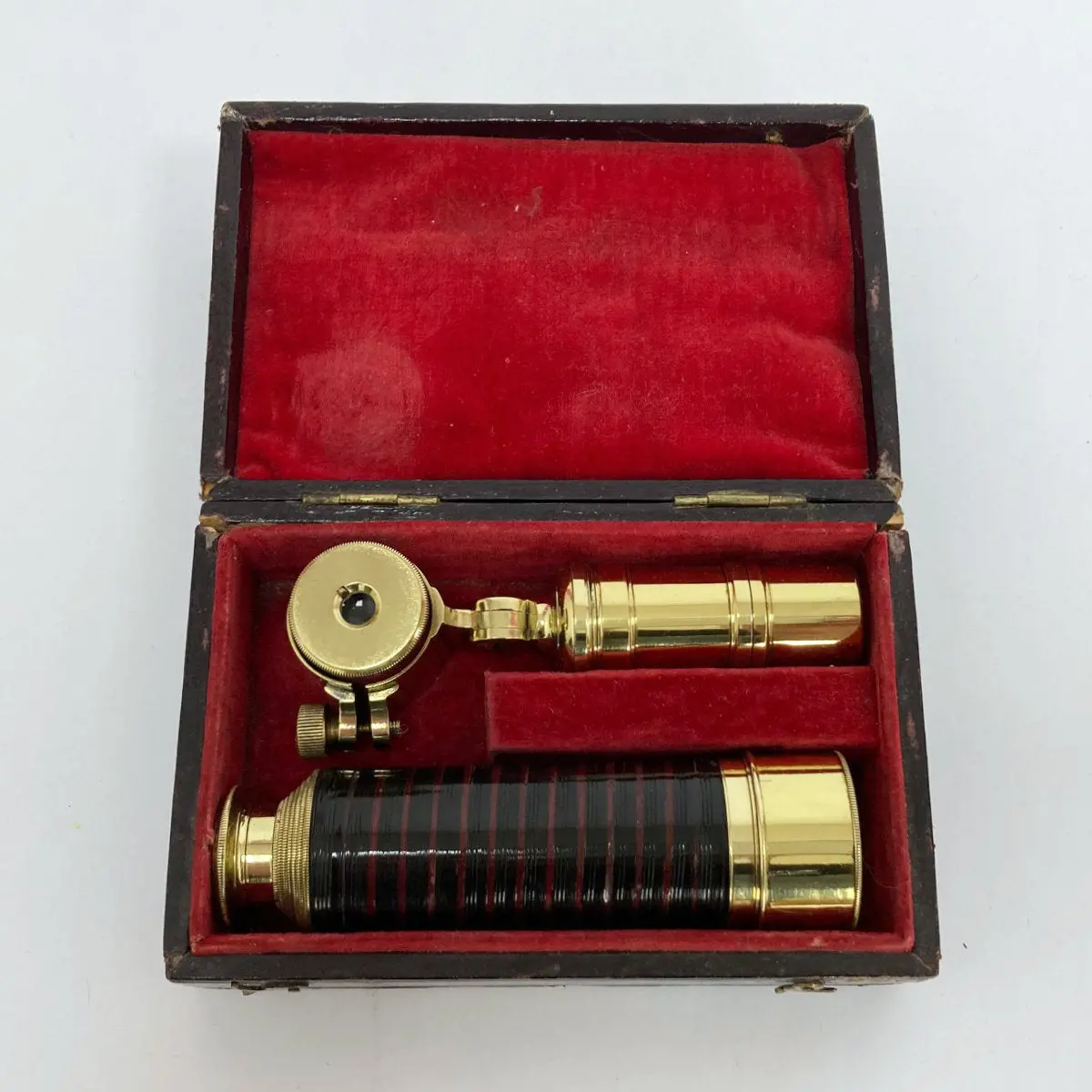 Early Victorian Cased Miniature Baleen Telescope By We & F Newton Of Fleet Street 1