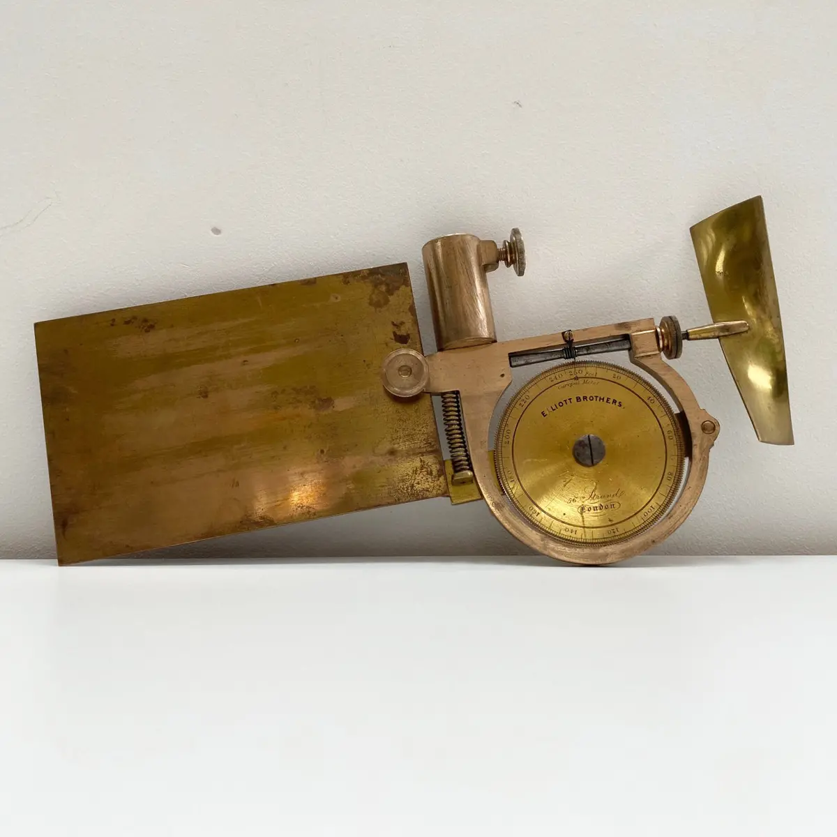 Victorian Cased Saxton Water Current Meter By Elliott Brothers Of 56 Strand London 1