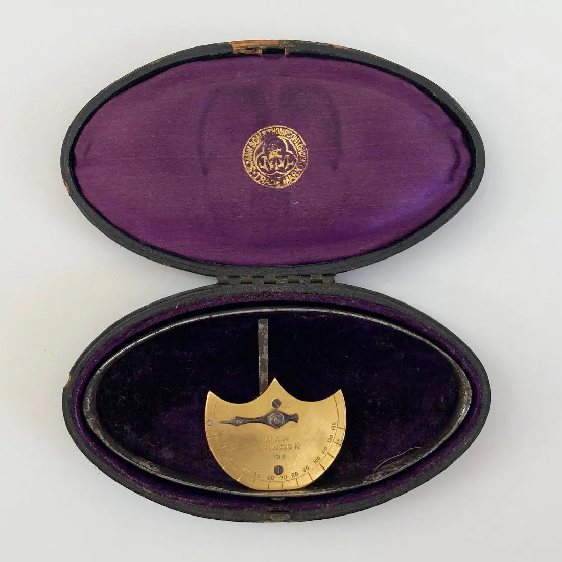 Late Victorian Cased Dynamometer By S Maw Son & Thompson London 1
