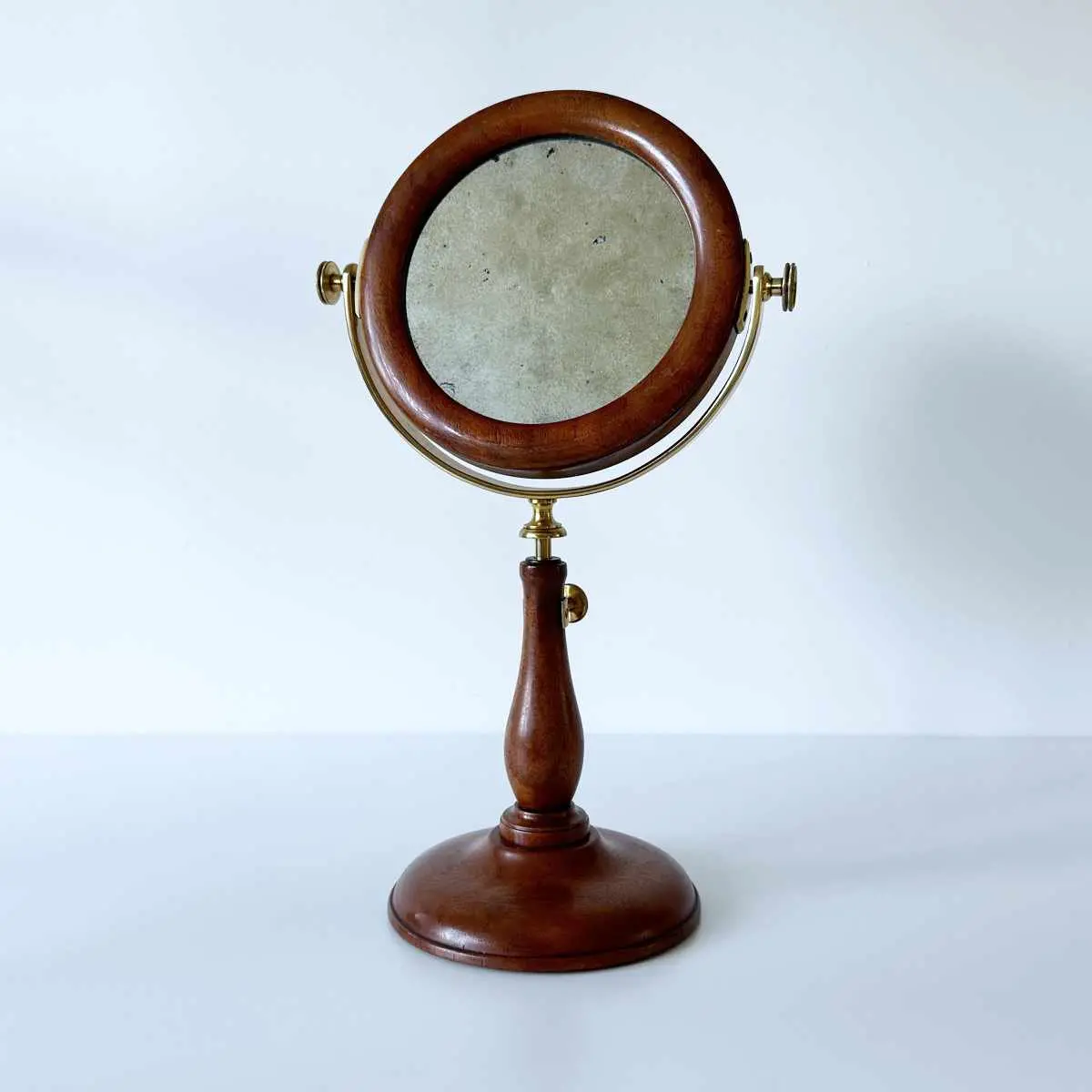 Early Victorian Scientific Optical Mirror By Thomas Rubergall Of London 1