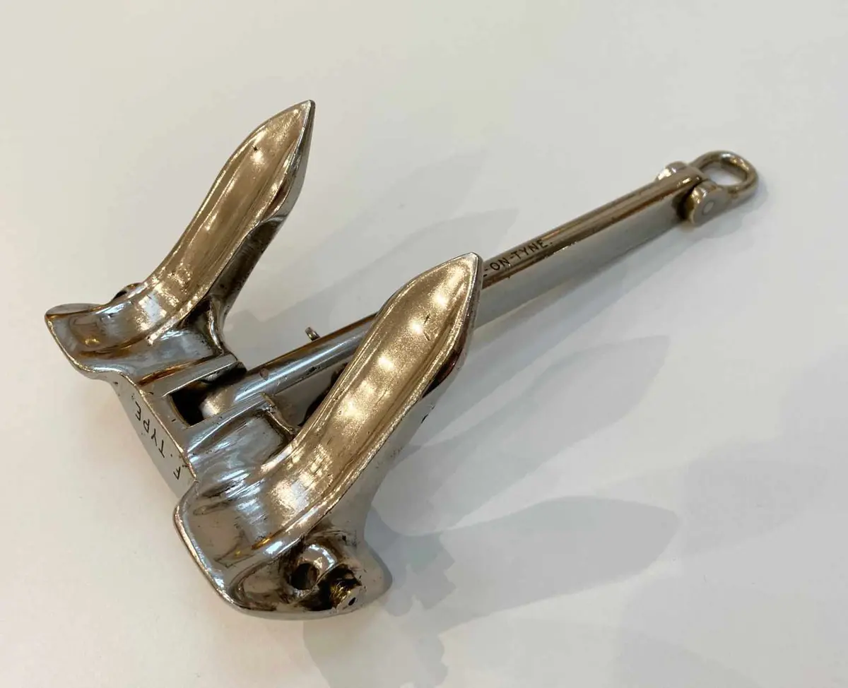 Salesmans Sample Of A Wasteneys Smith Patent Stockless Anchor 1