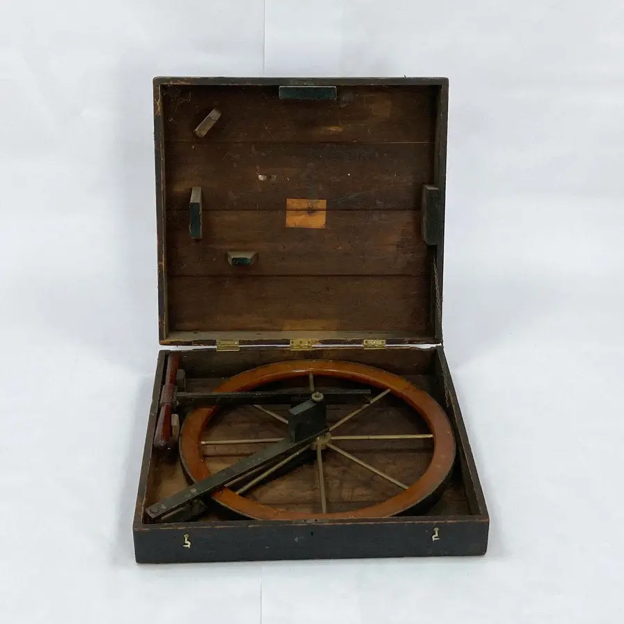Cased Victorian Surveyors Wheel By Stanley For The Grand Union Canal Company 1