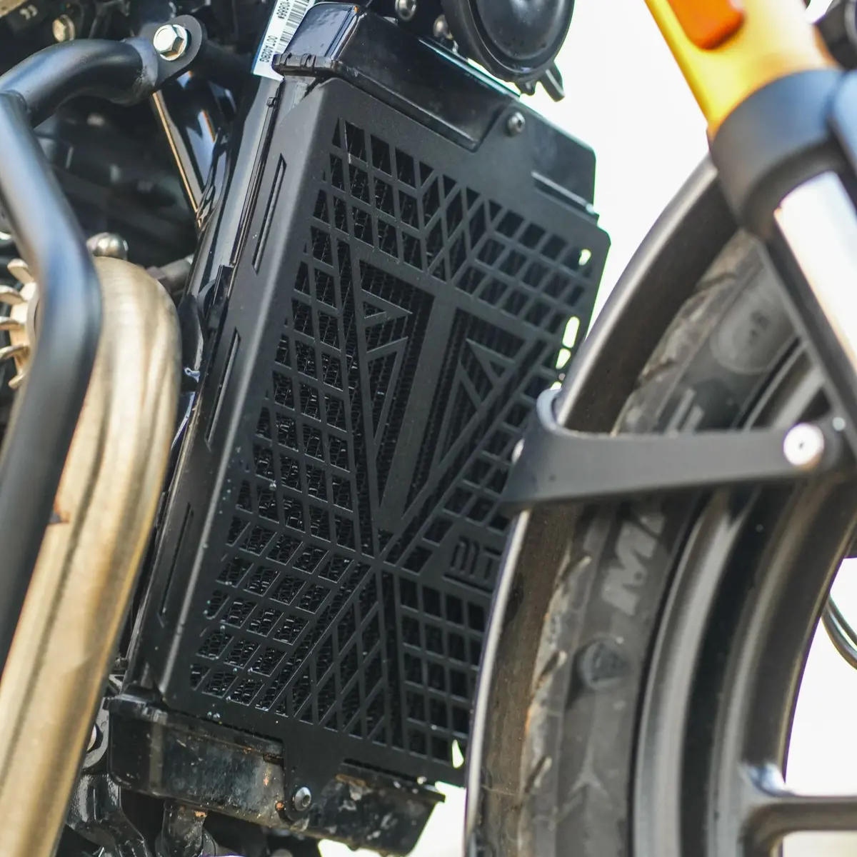 Triumph Scrambler 400X-Radiator Guard (Ms) 1