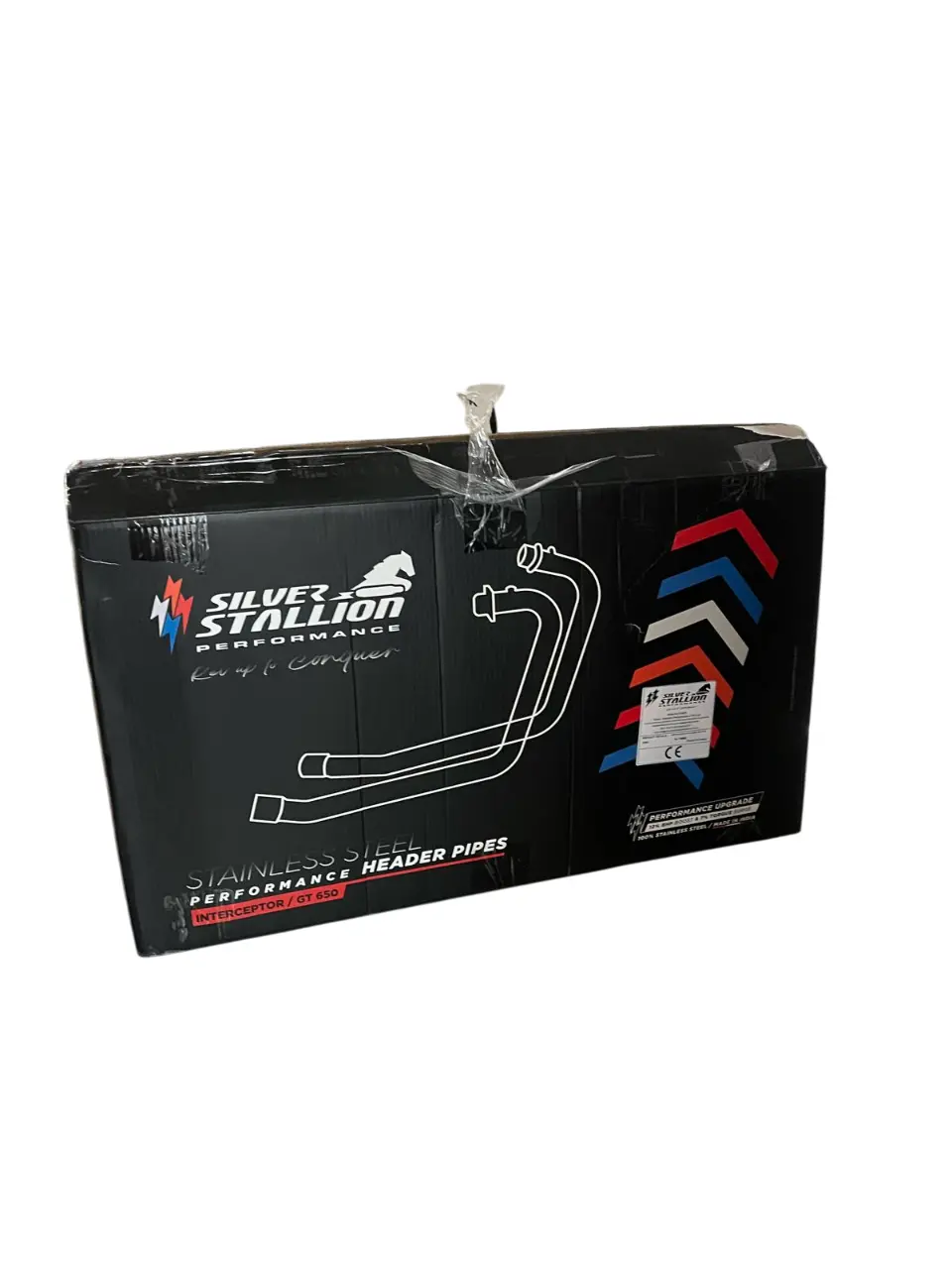 Free Flow Bend Pipe ( Header Pipe ) For Interceptor / Gt 650 – Silver - Silver Stallion Performance 1