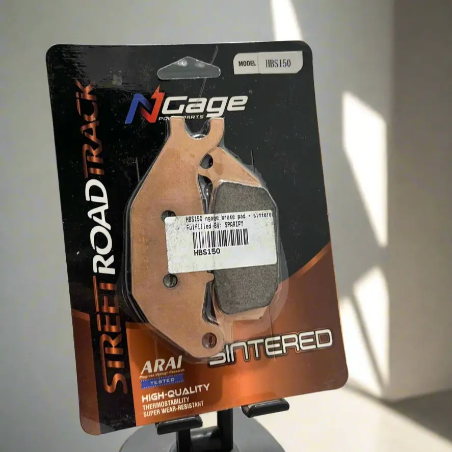 Yamaha R15 V2 / V3| Rear Sintered Brake Pads | Ngage Powerparts - Arai Certified For Extreme Performance 1