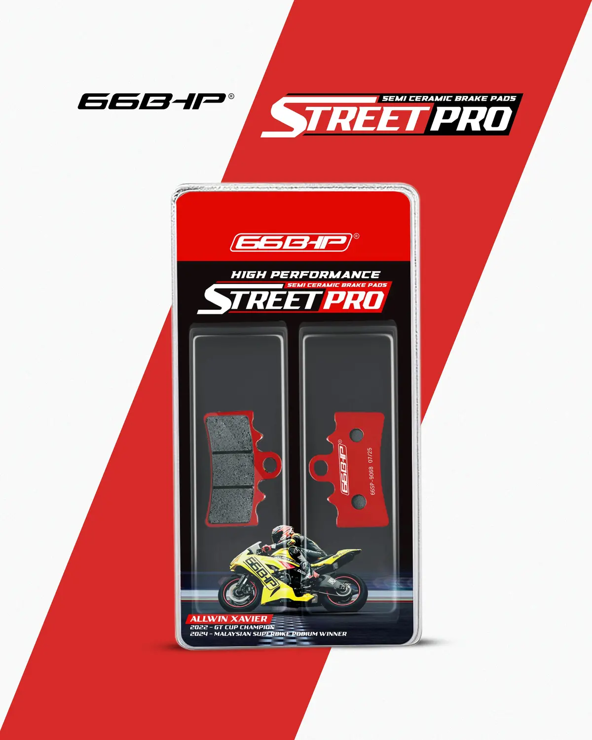 Honda Cb 350 Highness Street Pro Semi Ceramic Brake Pads 1
