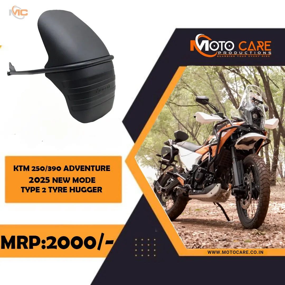 Ktm Adventure 390 / 250 2025 Model Type 2 - Tyre Hugger  | Motocare 1