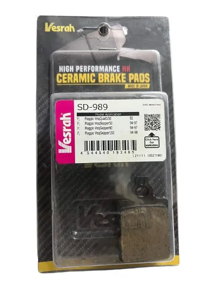 Triumph Street Twin Front Brake Pads (Ceramic) Vesrah – Sd-989 1