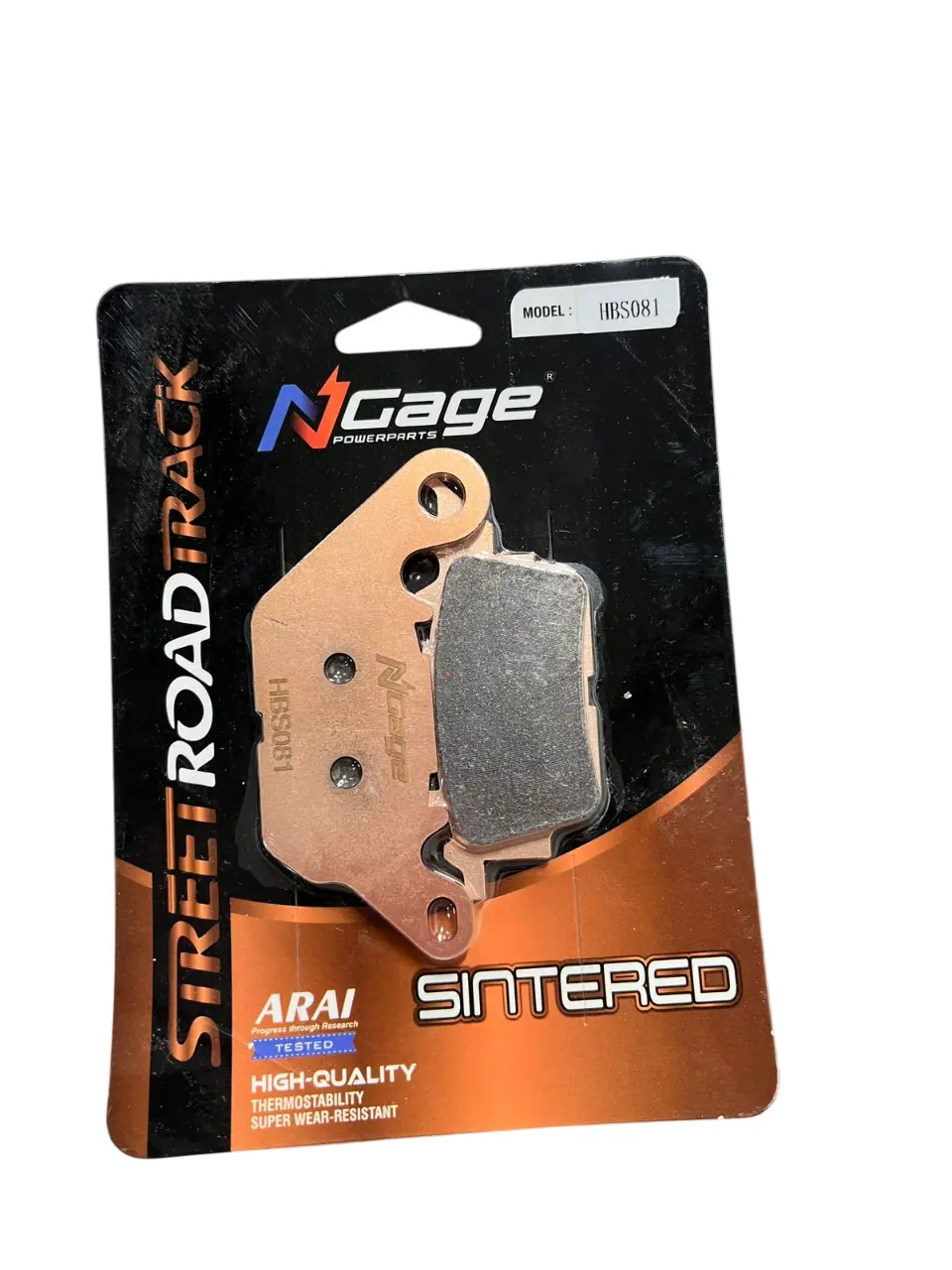 Yamaha Aerox 155 | Front Sintered Brake Pads | Ngage Powerparts - Arai Certified For Extreme Performance 1