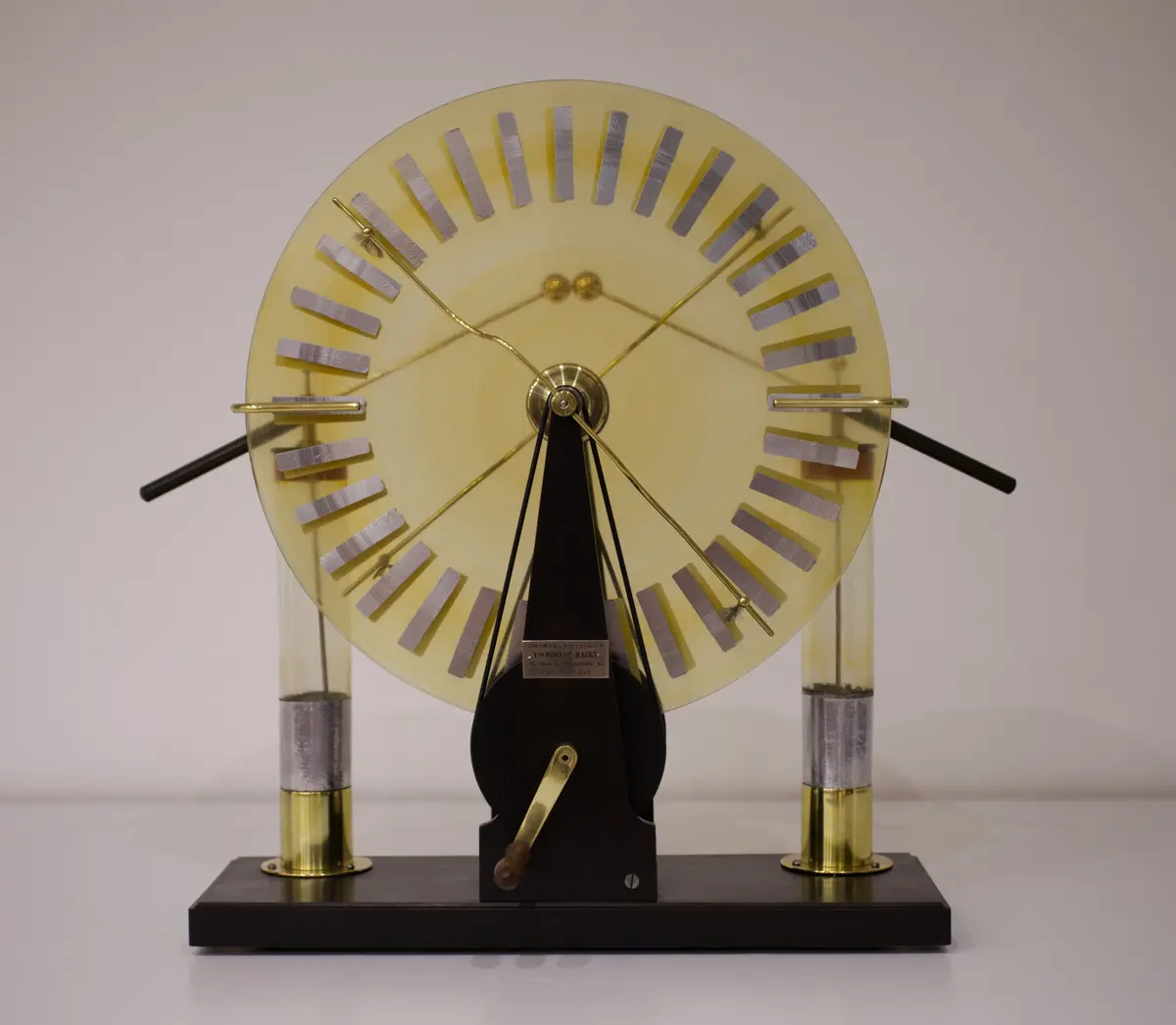 Late Victorian Wimshurst Machine By Victor Morlot-Maury Of Paris 1