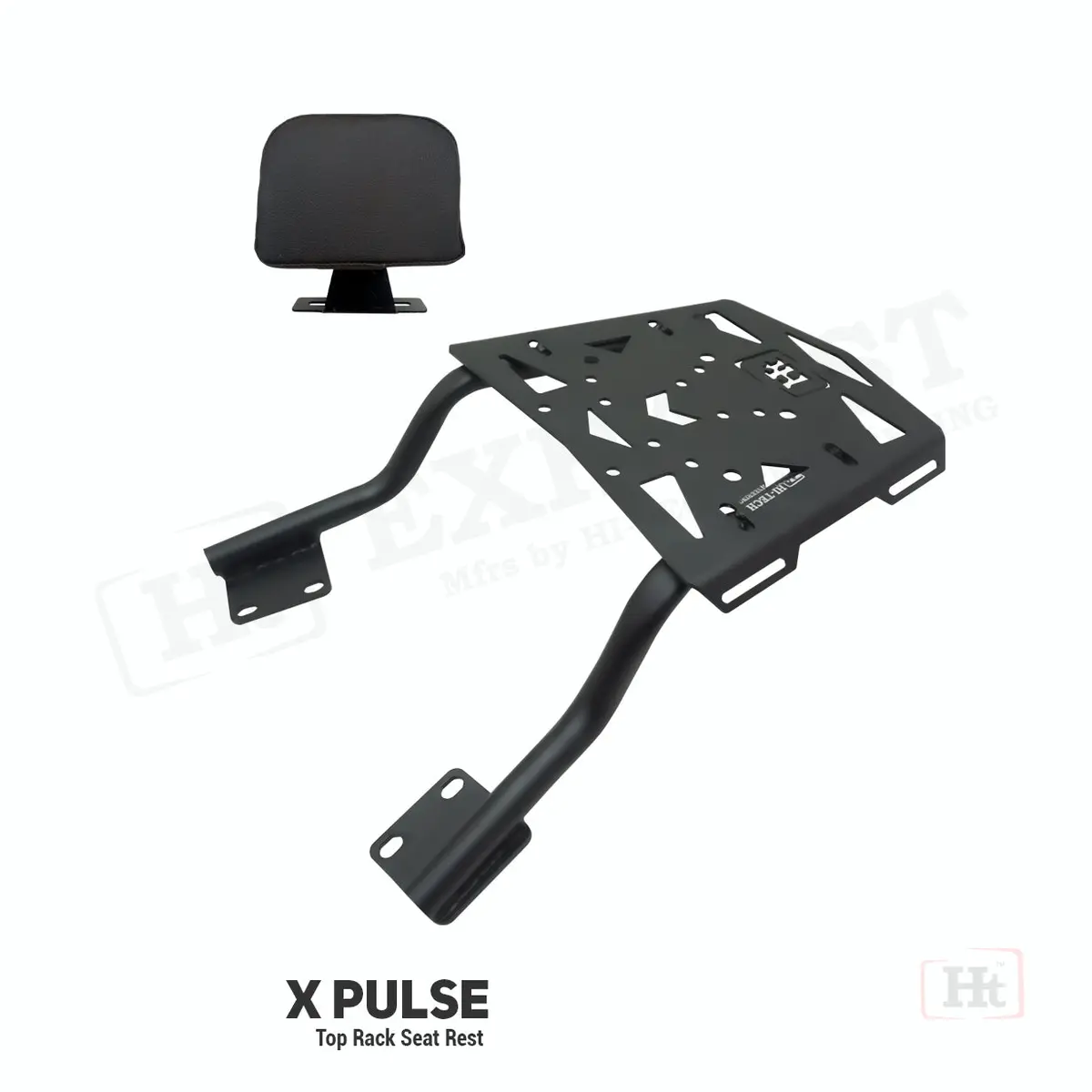 Hitech Xpulse 200 / 4V Top Rack With Removable Seat Rest – Sb 597- Ht Exhaust 1
