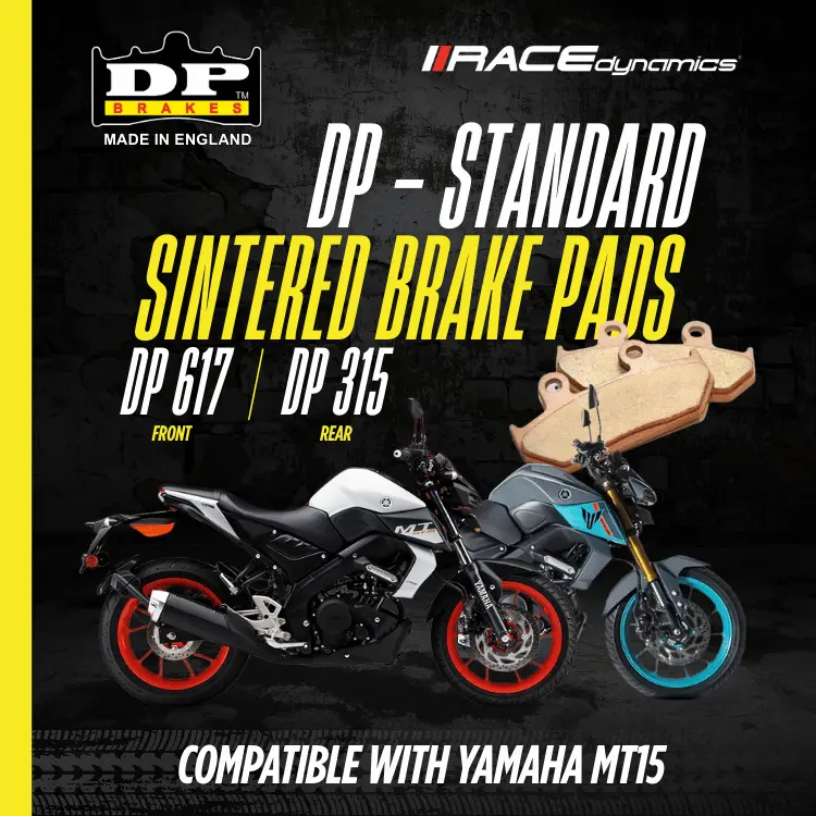 Dp Sintered Brake Pads For Yamaha Mt15 - Standard 1