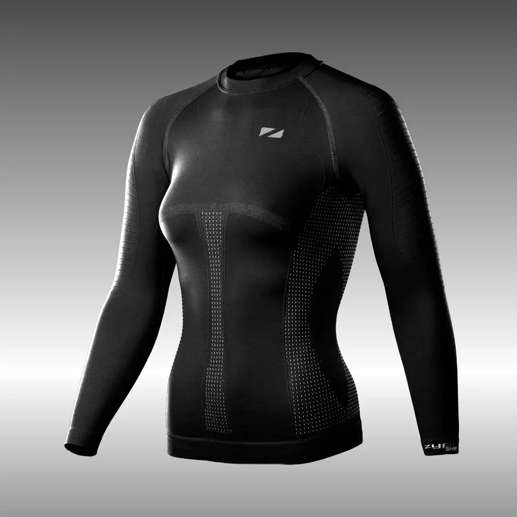 Zypi Thermal Shf10 Shirt Women Black 1