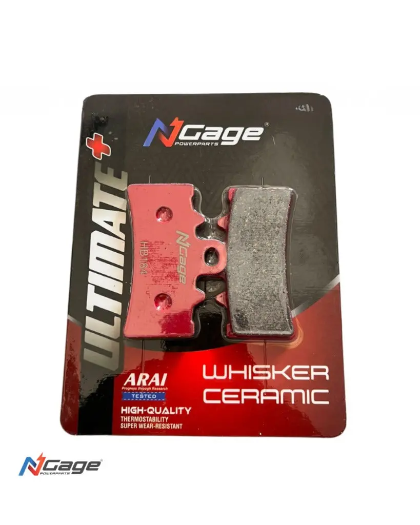 Bmw S 1000R , S1000 Xr , R1000 Gs|Front Whisker Ceramic Ultimate + Brake Pads | Ngage Powerparts 1