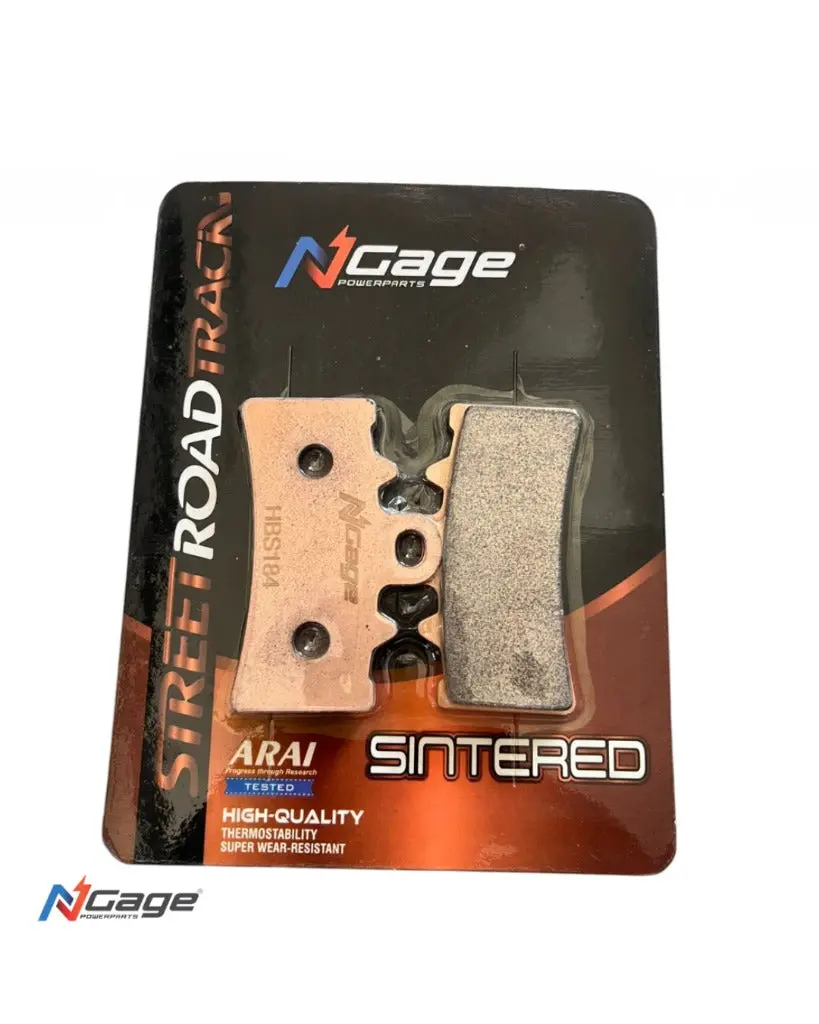 Bmw - Tvs ( 310 R/Gs/Rr )| Front Sintered Brake Pads | Ngage Powerparts - Arai Certified For Extreme Performance 1