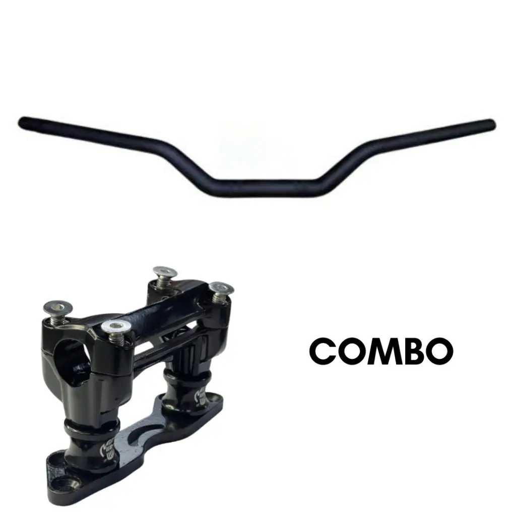 Complete Handle Conversion Kit For Pulsar Ns 200/160/125 (Bs4) ( For Touring , Long Rides) - Combo Pack 1