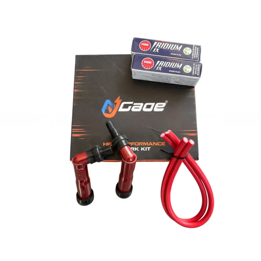 Re Super Meteor 650 - Shotgun 650 | High Performance | Spark Plug Cable Kit | Resistor Spark Caps 1