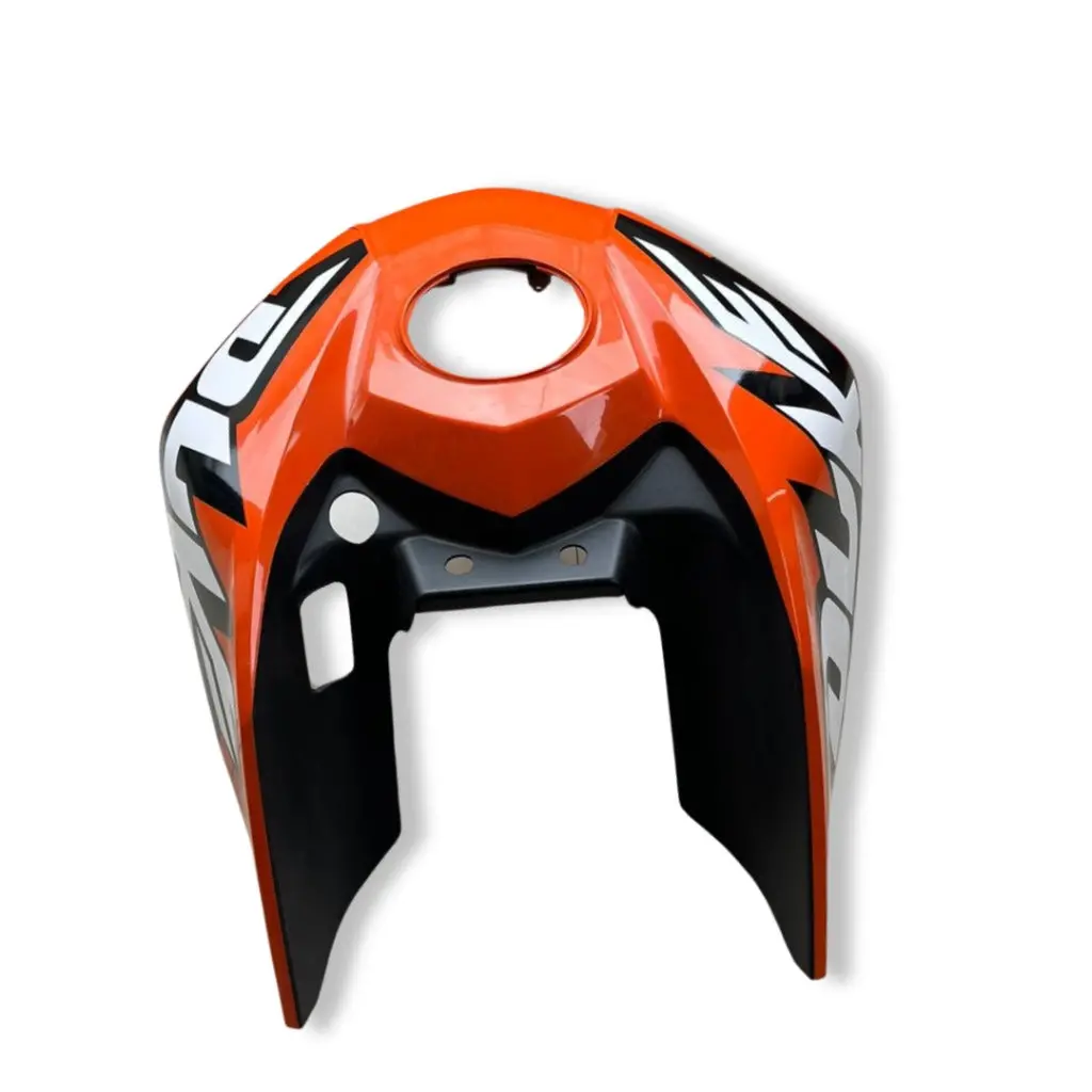 Ktm Duke 200 /390 Bs3 Tank Upper Cover Orangewith Decals 1