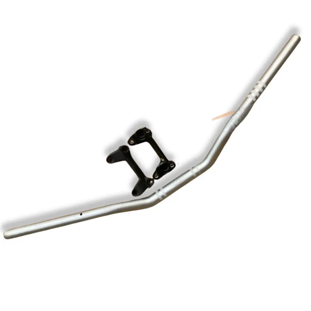 Ktm Duke Handlebar With Handlebar Holder ( Silver ) - Combo 1