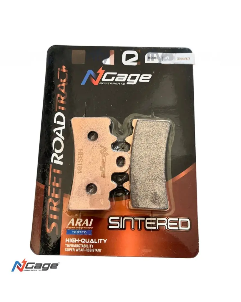 Ktm Duke/Rc 125-200-250-390| Front Sintered Brake Pads | Ngage Powerparts - Arai Certified For Extreme Performance 1