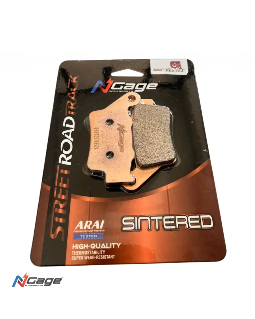 Ktm Duke/Rc 125-200-250-390| Rear Sintered Brake Pads | Ngage Powerparts - Arai Certified For Extreme Performance 1