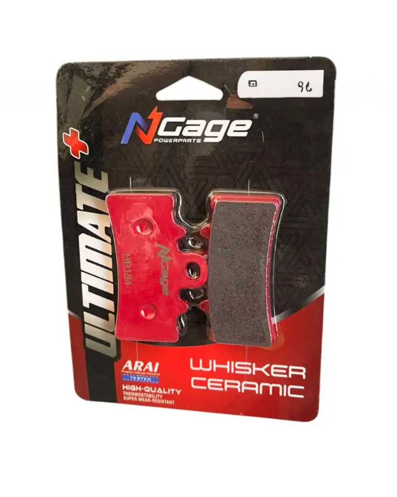 Ktm Duke 250/390 Generation 3 |Front Whisker Ceramic Ultimate + Brake Pads | Ngage Powerparts 1