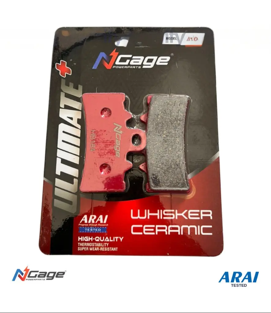 Ktm Adventure 250/390 |Front Whisker Ceramic Ultimate + Brake Pads | Ngage Powerparts 1