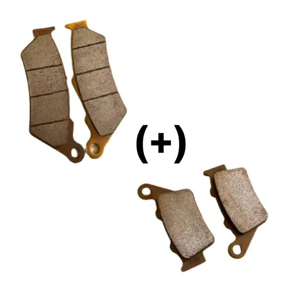 Re Himalayan 450 Front And Rear Brake Pads ( 2 Sets) 1